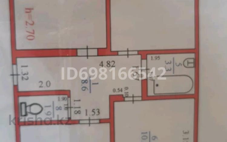 3-бөлмелі пәтер · 69.1 м² · 5/5 қабат, Ломоносова 16, бағасы: 30 млн ₸ в Боралдае (Бурундай) — фото 3