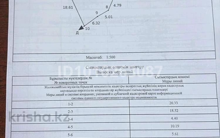 Жер телімі · 5 сотық, С. Мұқанов 43 А, бағасы: 8 млн ₸ в Талдыбулаке — фото 2