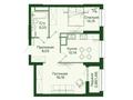 2-бөлмелі пәтер · 57 м², Шамши Калдаяков 60Б, 60А, бағасы: ~ 33.1 млн ₸ в Астане, Сарайшык р-н — фото 3
