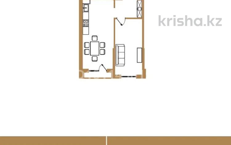 2-бөлмелі пәтер · 55.67 м² · 3/9 қабат, мкр Кайрат 377, бағасы: ~ 32.8 млн ₸ в Алматы, Турксибский р-н — фото 5