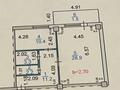 1-комнатная квартира · 56 м² · 1/12 этаж, мкр Юго-Восток, Респубики 1/3 за 20 млн ₸ в Караганде, Казыбек би р-н