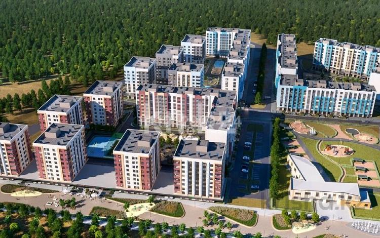 1-бөлмелі пәтер · 48.59 м² · 8/9 қабат, мкр Кайрат, Сыбызгы 100, бағасы: 20.9 млн ₸ в Алматы, Турксибский р-н — фото 2