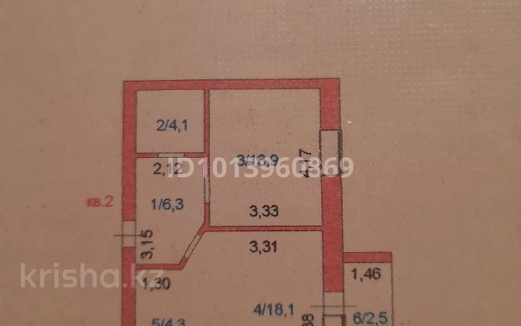 1-комнатная квартира · 49 м² · 1/9 этаж, Ашимова 140 за 19 млн ₸ в Кокшетау — фото 2