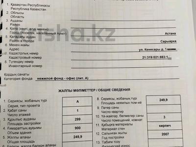 Свободное назначение, офисы, магазины и бутики, склады, общепит, салоны красоты, бани, гостиницы и зоны отдыха, образование, развлечения · 250 м² за 35 млн 〒 в Астане, Сарыарка р-н