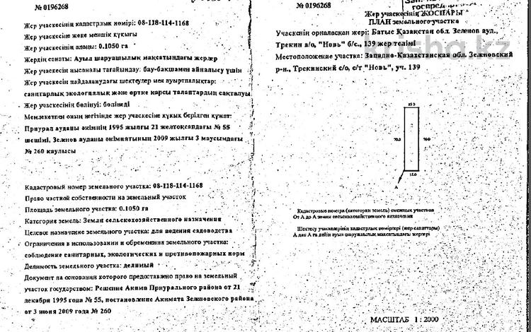 Участок 10.5 соток, Новь 139 за 5 млн 〒 в Жаик-2 — фото 3