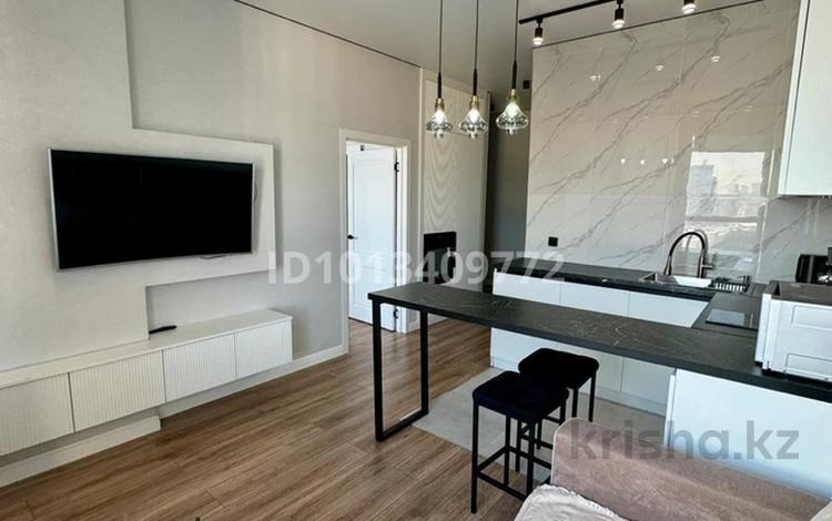 1-комнатная квартира · 40 м² · 16/18 этаж, Санжара Асфендиярова 7 за 15 000 ₸ в Астане, Нура р-н — фото 2