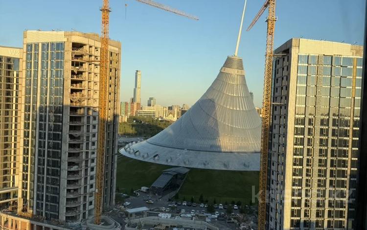 3-комнатная квартира · 104 м² · 16/17 этаж, Толе би 52 — Вид на Хан шатыр горящая цена. за 95.9 млн ₸ в Астане, Нура р-н — фото 2