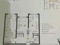 2-комнатная квартира · 64.2 м² · 8/9 этаж, мкр Шугыла 342/1 — Строительная-Абая за 35.9 млн ₸ в Алматы, Наурызбайский р-н — фото 2
