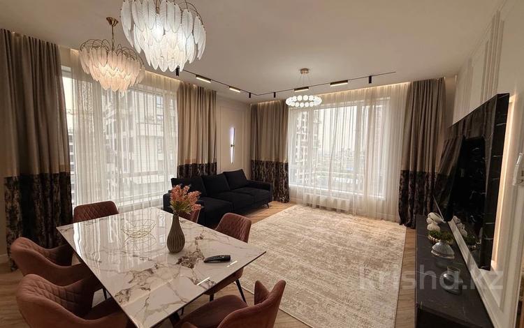 2-комнатная квартира · 115 м² · 8/17 этаж, Аль-Фараби 41 за 1.9 млн ₸ в Алматы, Бостандыкский р-н — фото 2