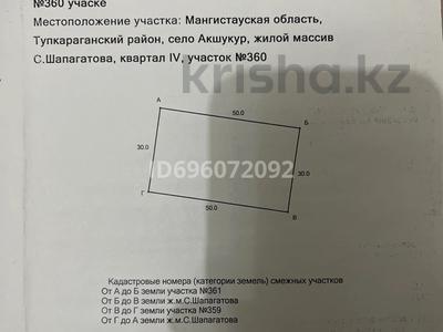 Жер телімі · 15 сотық, 4 квартал 360, бағасы: 2.2 млн ₸ в Саина Шапагатовой