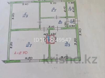 Часть дома · 3 комнаты · 70 м² · 8 сот., ул. Кумисбека Буашева 104/1 за 10 млн ₸ в Сарканде
