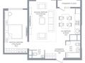 2-бөлмелі пәтер · 70 м² · 13/16 қабат, Каныша Сатпаева 90/55Б — ADK, бағасы: 56 млн ₸ в Алматы, Бостандыкский р-н — фото 15