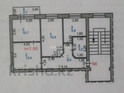 3-комнатная квартира, 52.1 м², 4/5 этаж, Катаева — Ломова - Катаева за 19.5 млн 〒 в Павлодаре