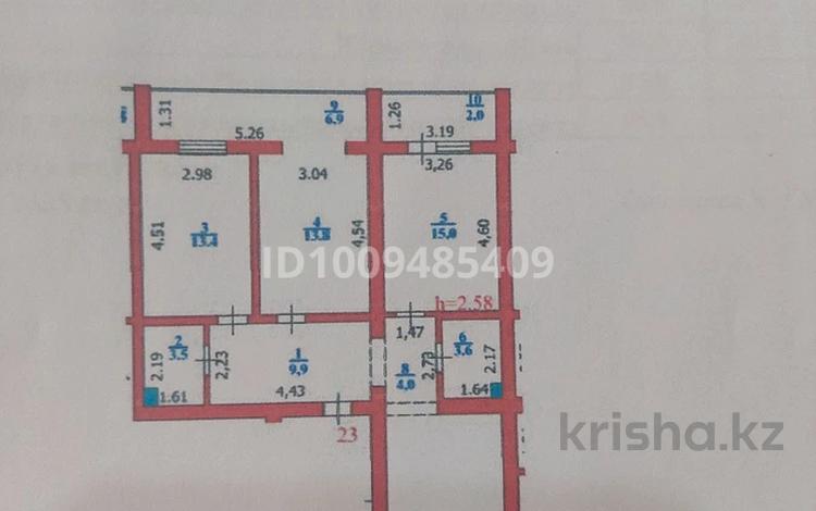 3-комнатная квартира · 94.8 м² · 3/6 этаж, мкр Кадыра Мырза-Али — 42школы гимназии за 45 млн 〒 в Уральске — фото 2