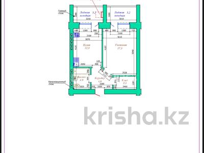 1-комнатная квартира · 46.4 м², мкр. Алтын орда, Алия Молдагулова 50а за 17.2 млн ₸ в Актобе