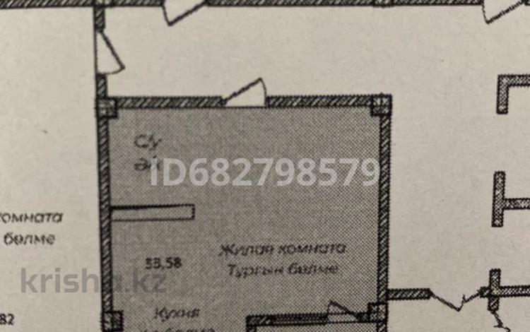 1-комнатная квартира, 33.58 м², 11/12 этаж, проспект Тауелсиздик 60 за 18 млн 〒 в Астане, Алматы р-н — фото 2