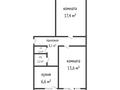 2-комнатная квартира, 51.5 м², 4/5 этаж, 15-й микрорайон, 15-й микрорайон за 21 млн 〒 в Шымкенте, Енбекшинский р-н — фото 12