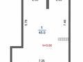 2-бөлмелі пәтер · 45 м² · 9/13 қабат, Муратбаева 14, бағасы: 34 млн ₸ в Алматы, Алмалинский р-н