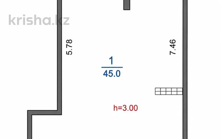 2-бөлмелі пәтер · 45 м² · 9/13 қабат, Муратбаева 14, бағасы: 34 млн ₸ в Алматы, Алмалинский р-н — фото 6