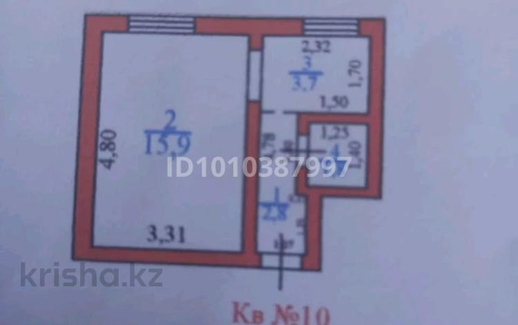 1-бөлмелі пәтер · 24.2 м² · 1/2 қабат, Абылай Хана 24 — Ул.солнечная, бағасы: 11 млн ₸ в Алматы, Алатауский р-н — фото 2