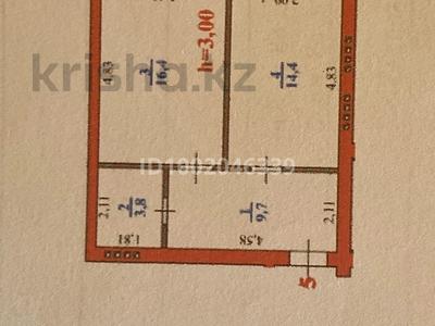 1-бөлмелі пәтер · 48.5 м² · 3/6 қабат, Сокол 68, бағасы: 14.5 млн ₸ в Уральске