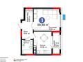 1-комнатная квартира · 39.38 м² · 5/9 этаж, Е-321 6/2 — Главная мечеть Астаны за 27 млн ₸ в Астане, Есильский р-н — фото 2