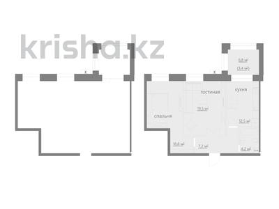 2-бөлмелі пәтер · 68.3 м², мкр Михайловка , Крылова 15, бағасы: ~ 35.7 млн ₸ в Караганде, Казыбек би р-н