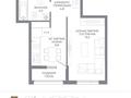 1-комнатная квартира · 35.4 м² · 2/9 этаж, Ахмет Байтурсынулы 10/3 за ~ 18.8 млн ₸ в Астане — фото 2