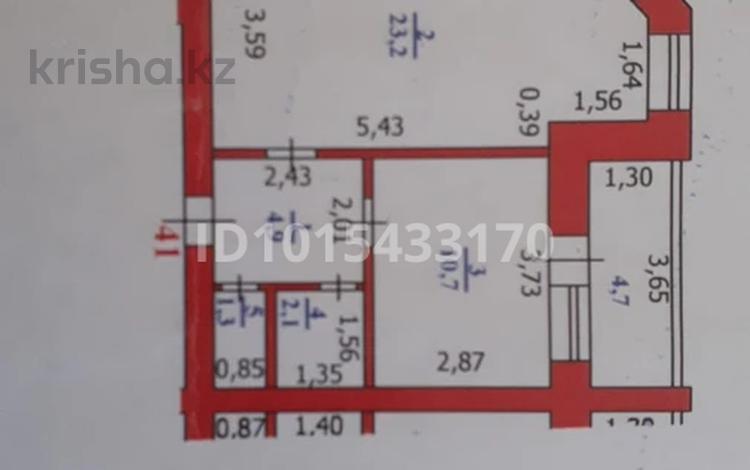 1-комнатная квартира · 44.6 м² · 4/5 этаж, Мкр. 5 6 — Возле НИШ. возле строителя за 19 млн ₸ в Уральске — фото 2