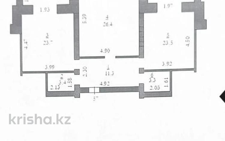 2-бөлмелі пәтер · 91.6 м² · 6/9 қабат, мкр. Алтын орда, бағасы: 32 млн ₸ в Актобе — фото 2