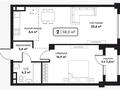 2-комнатная квартира · 58 м² · 5/6 этаж, Деева 2 — Спорт комплекс "Жигер", Кенгирское водохранилище за 28.7 млн ₸ в Жезказгане — фото 3