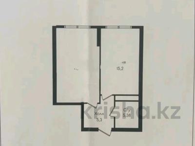 1-комнатная квартира · 45.85 м² · 6/12 этаж, мкр Акбулак, Момышулы 100 за 23 млн 〒 в Алматы, Алатауский р-н