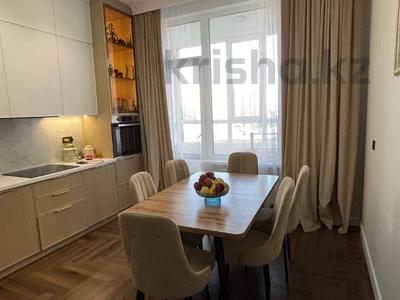 3-комнатная квартира · 93 м² · 4/9 этаж, Фариза Онгарсынова 8/2 — Свежий ремонт 2025 года за 74.5 млн 〒 в Астане