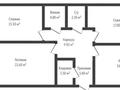 3-комнатная квартира · 98.5 м² · 6/9 этаж, Микрорайон Береке 52 за 49.5 млн ₸ в Костанае — фото 2