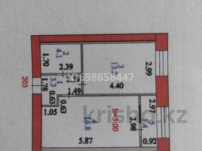 2-комнатная квартира · 40 м² · 11/12 этаж, Илияс Омаров 12/1 за 24.3 млн 〒 в Астане, Нура р-н