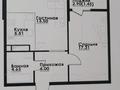 2-комнатная квартира · 48.42 м² · 6/12 этаж, ул. Фадеева, 38г за 31 млн ₸ в Алматы, Алатауский р-н