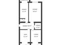 3-бөлмелі пәтер, 102.1 м², 6/9 қабат, МОЛДАГУЛОВОЙ 62/1 — АЙС АКБОБЕК, 64 ШКОЛА, ТЕНИСНЫЙ ЦЕНТР НИШ, бағасы: ~ 36 млн 〒 в Актобе — фото 2