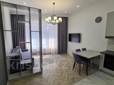 2-комнатная квартира, 80 м², 3/8 этаж помесячно, Арайлы за 400 000 〒 в Алматы, Бостандыкский р-н