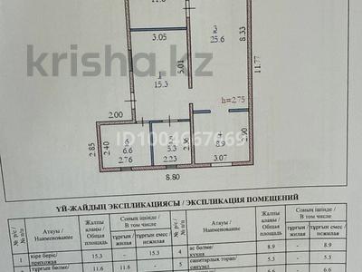 Отдельный дом · 2 комнаты · 73.3 м² · 10 сот., ЖМ Кокжиде 1848 за 10 млн 〒 в Актобе, жилой массив Бауырластар-5