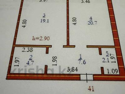 1-комнатная квартира · 55 м² · 3/5 этаж, Ораз тате за 22.5 млн 〒 в Актобе