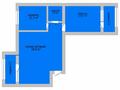 3-комнатная квартира · 71.3 м² · 8/9 этаж, Курганская 2А за 39 млн ₸ в Костанае — фото 2