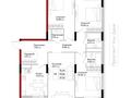 4-комнатная квартира · 121.67 м² · 8/11 этаж, Пр. Улы Дала, между ул. Толе би и ул. Ч. Айтматова 5 за 58 млн ₸ в Астане, Нура р-н
