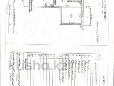 3-комнатная квартира · 66.3 м² · 2/5 этаж, Водник-1 31 — Рынок Алатау, д/с Родничок, ср.шк№15 за 28 млн 〒 в Боралдае (Бурундай), мкр Водник-1