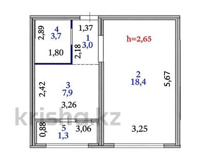 1-комнатная квартира · 34.3 м² · 6/12 этаж, Улы Дала 10 — С ДОКУМЕНТАМИ ‼️ГОРЯЧАЯ ЦЕНА‼️ за 22 млн 〒 в Астане, Нура р-н