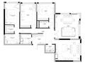 4-комнатная квартира · 160 м² · 13/15 этаж, Турар Рыскулов 3 — Expo, Mega за 325 млн ₸ в Астане, Есильский р-н — фото 6