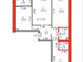 3-комнатная квартира · 75 м² · 7/9 этаж, Сыганак 12 за 60 млн ₸ в Астане, Нура р-н — фото 5