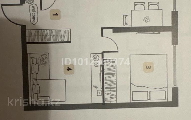 2-комнатная квартира · 45.3 м² · 8/10 этаж, мкр Шугыла 342/1 за 25.5 млн ₸ в Алматы, Наурызбайский р-н — фото 2