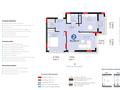 2-бөлмелі пәтер · 55.89 м² · 6/9 қабат, Жошы хан 10, бағасы: 48 млн ₸ в Астане, Есильский р-н