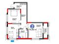 2-бөлмелі пәтер · 75.31 м², ​Аль-Фараби 3/2, бағасы: ~ 63.9 млн ₸ в Астане, Есильский р-н — фото 3