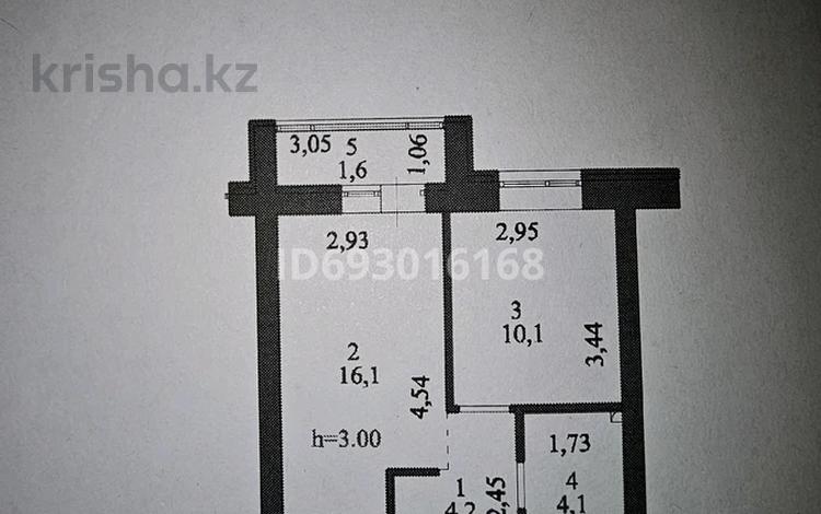 1-комнатная квартира, 36.1 м², 8/9 этаж, Толе би за 17 млн 〒 в Астане, Нура р-н — фото 2